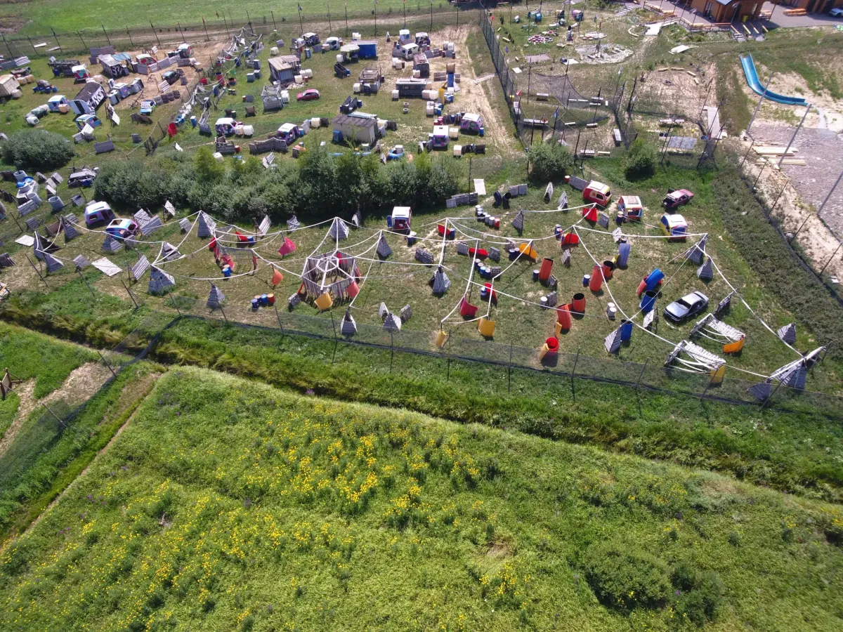 Paintball w Arenie Mocy - rozgrywki zespołowe