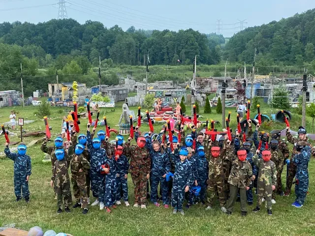 Team Building Paintball - Imprezy Firmowe Arena Mocy